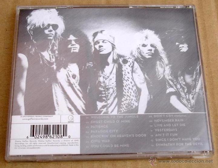 CDs de m&uacute;sica: GUNS N ROSES - GREATEST HITS (CD) 2004 - Foto 3