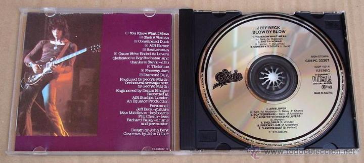 CDs de m&uacute;sica: JEFF BECK - BLOW BY BLOW (CD) - Foto 2
