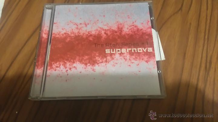 CDs de m&uacute;sica: SUPERNOVA. THE ATARI SERIES #1. CD EN CAJA GRANDE. CON POCO USO. INCLUYE GAFAS EN 3D ARTESANALES.