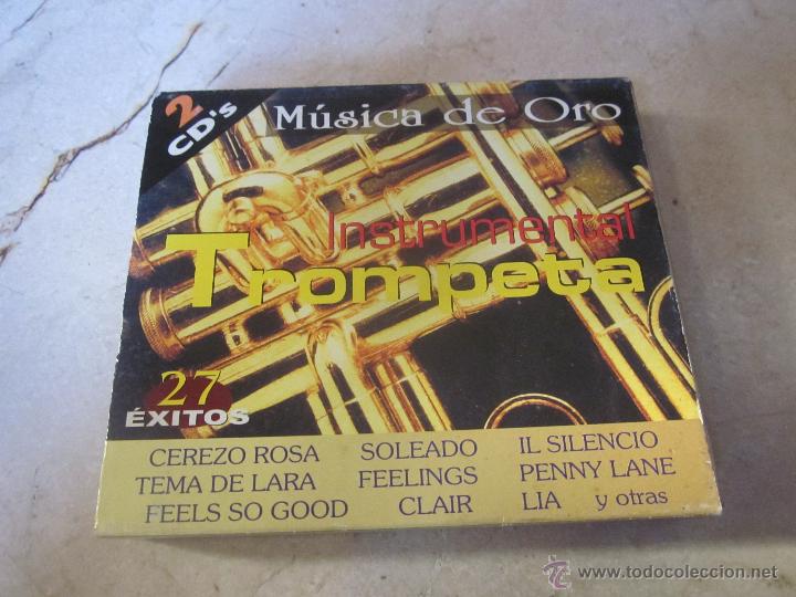CDs de M&uacute;sica: MUSICA DE ORO - INSTRUMENTAL TROMPETA 2CDS - MEDITERRANEO MUSIC 2001