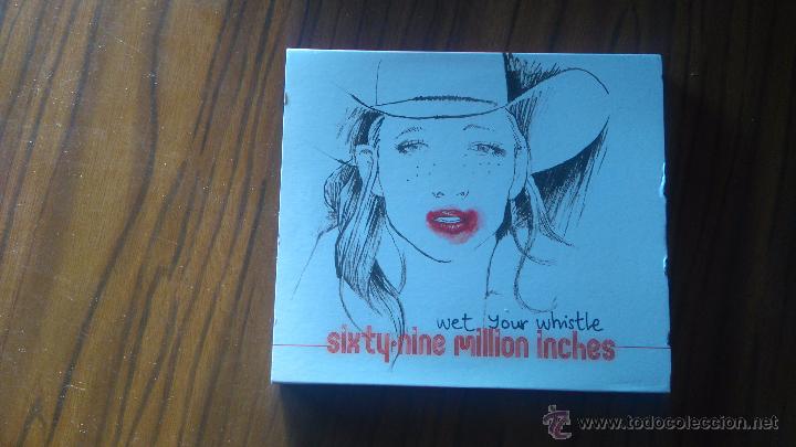 CDs de m&uacute;sica: SIXTY NINE MILLION INCLES. WET YOUR WHISTLE. CD CON 12 TEMAS. EN PERFECTO ESTADO
