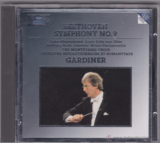 CDs de m&uacute;sica: Beethoven - Symphony N&ordm; 9 - Gardiner - Foto 1