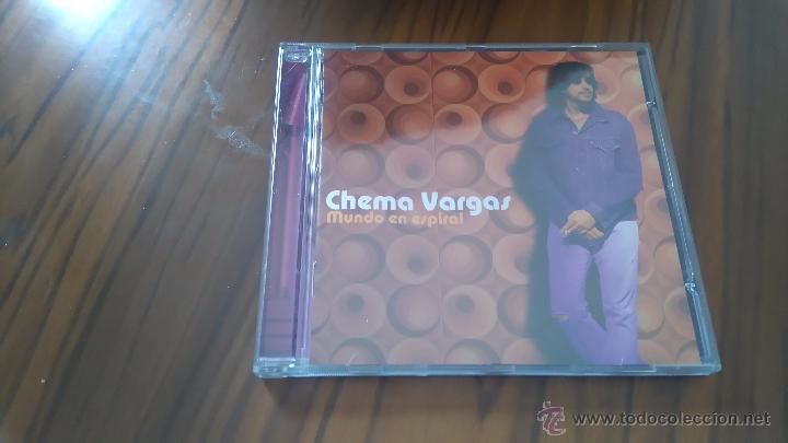 CD di Musica: CHEMA VARGAS. MUNDO EN ESPIRAL. CD CON 12 TEMAS. BUEN ESTADO