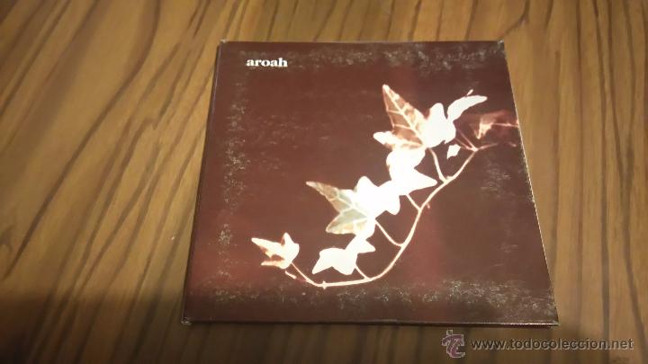 CDs de m&uacute;sica: AROAH. CD PROMOCIONAL EN CART&Oacute;N DESPLEGABLE. CON 6 TEMAS. PORTADA DESGASTADA
