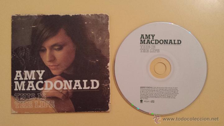 CDs de m&uacute;sica: CD samples Amy McDonald - This is the life - - Foto 1