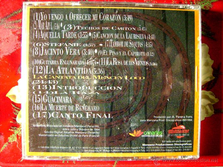 CDs de m&uacute;sica: LOS SABANDE&Ntilde;OS.ATLANTIDA - Foto 2