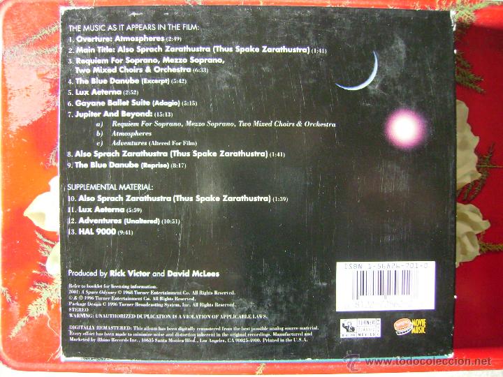 CDs de m&uacute;sica: 2001 A SPACE ODYSSEY - Foto 2