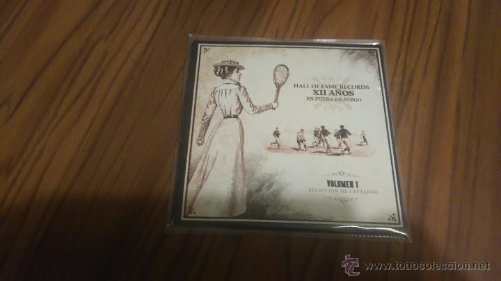 Music CDs: HALL OF FAME RECORDS XII A&Ntilde;OS EN FUERA DE JUEGO. VOLUMEN 1. CD DOBLE PROMOCIONAL FUNDA  CON 25 TEMAS