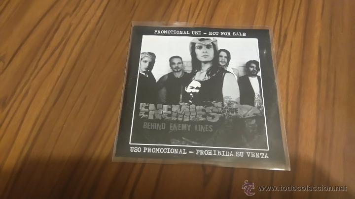 Music CDs: ENEMIES. BEHIND ENEMY LIVES. CD PROMOCIONAL EN FUNDA CON 12 TEMAS. BUEN ESTADO
