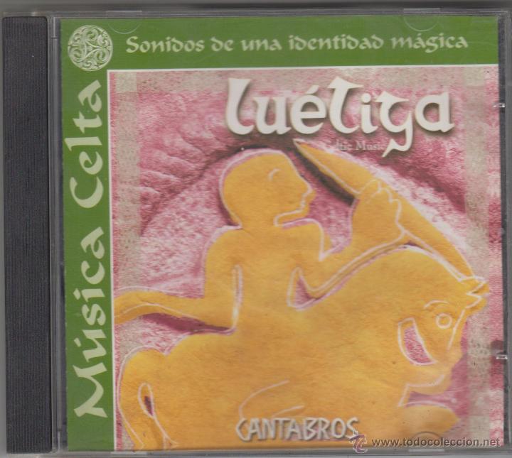 CDs de m&uacute;sica: Lu&eacute;tiga cd C&aacute;ntabros 2000 M&uacute;sica Celta - Foto 1