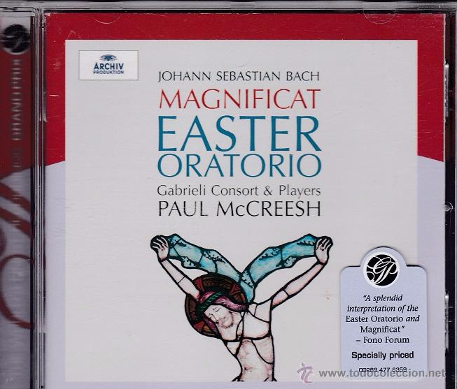 CDs de m&uacute;sica: Bach - Magnificat - Easter Oratorio - Paul McCreesh - Foto 1