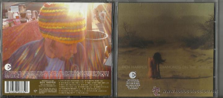 CDs de m&uacute;sica: BEN HARPER CD DIAMONDS ON THE INSIDE.2003 - Foto 1