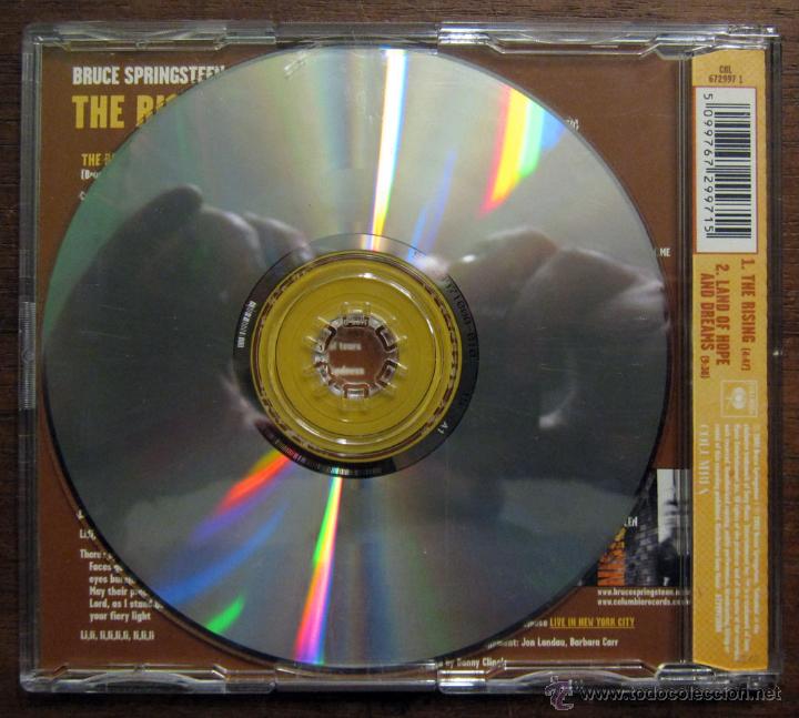 CDs de m&uacute;sica: BRUCE SPRINGSTEEN  - THE RISING - CD SINGLE - 2002 - Foto 2