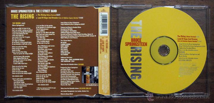 CDs de m&uacute;sica: BRUCE SPRINGSTEEN  - THE RISING - CD SINGLE - 2002 - Foto 3