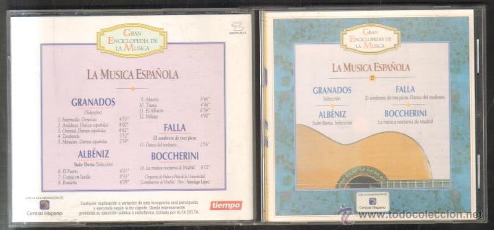 CD di Musica: LA MUSICA ESPA&Ntilde;OLA. GRAN ENCICLOPEDIA DE LA MUSICA. N&ordm;25. CD-CLASICA-1247