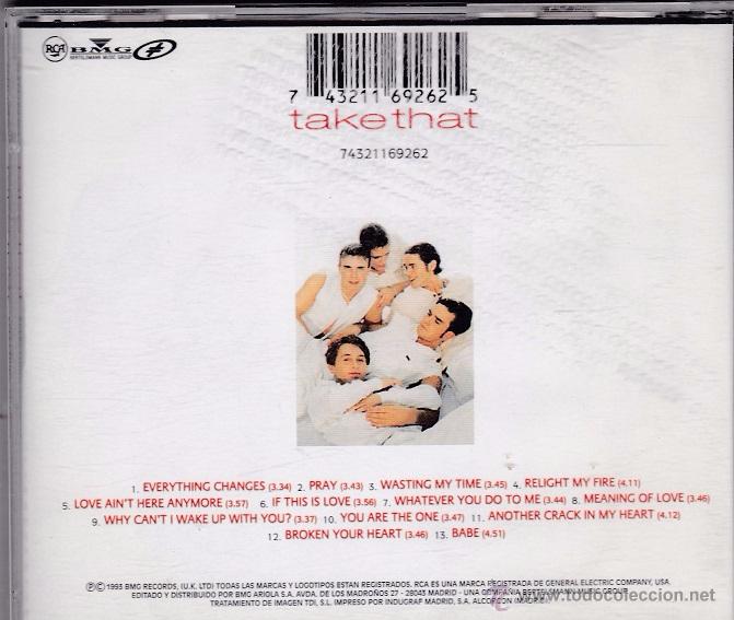 CDs de m&uacute;sica: Take That - Everything Changes - Foto 2