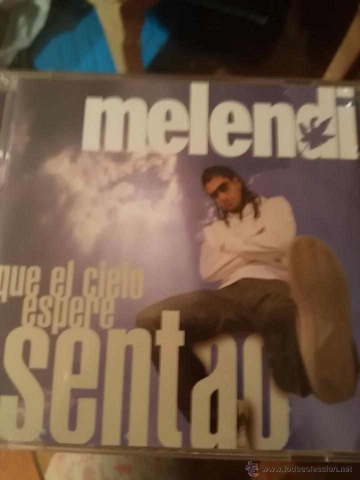 CDs de m&uacute;sica: Melendi  que el cielo espere sentado - Foto 1