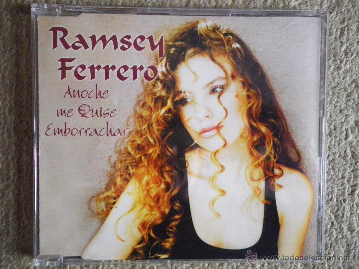 CD di Musica: RAMSEY FERRERO Anoche me quise emborrachar REMIXES CD SINGLE PLASTICO 2000 FERRERO DEL MORAL 3 TEMAS