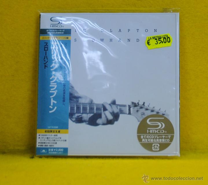 CDs de m&uacute;sica: ERIC CLAPTON - SLOWHAND - EDICION JAPONESA - CD - Foto 1