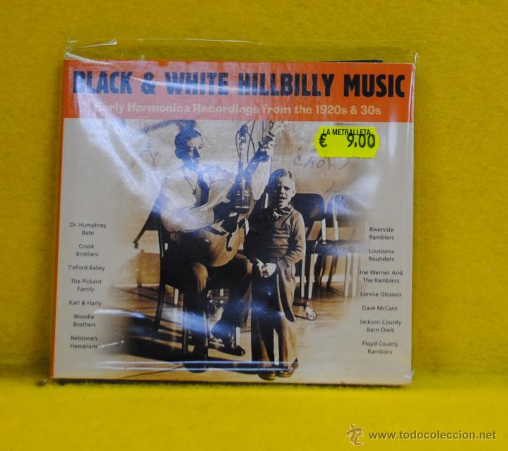 CDs de m&uacute;sica: VARIOS - BLACK & WHITE HILLBILLY MUSIC - CD - Foto 1