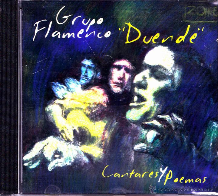 Music CDs: GRUPO FLAMENCO DUENDE-CANTARES Y POEMAS CD ALBUM SPAIN
