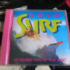 CDs de Música: SOLO SURF - LOS MEJORES TEMAS DEL SURF MUSIC - CD ALBUM - MCA - 1995. Lote 53893669