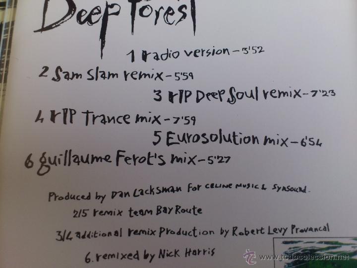 CDs de m&uacute;sica: DEEP FOREST - DEEP FOREST - CD SINGLE - 6 TRACKS - CELINE - SONY - 1994 - Foto 3