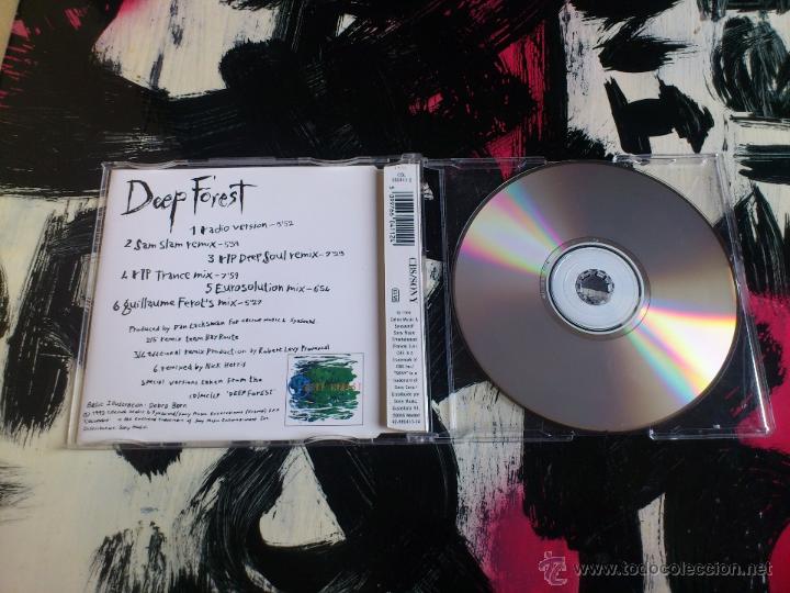 CDs de m&uacute;sica: DEEP FOREST - DEEP FOREST - CD SINGLE - 6 TRACKS - CELINE - SONY - 1994 - Foto 4