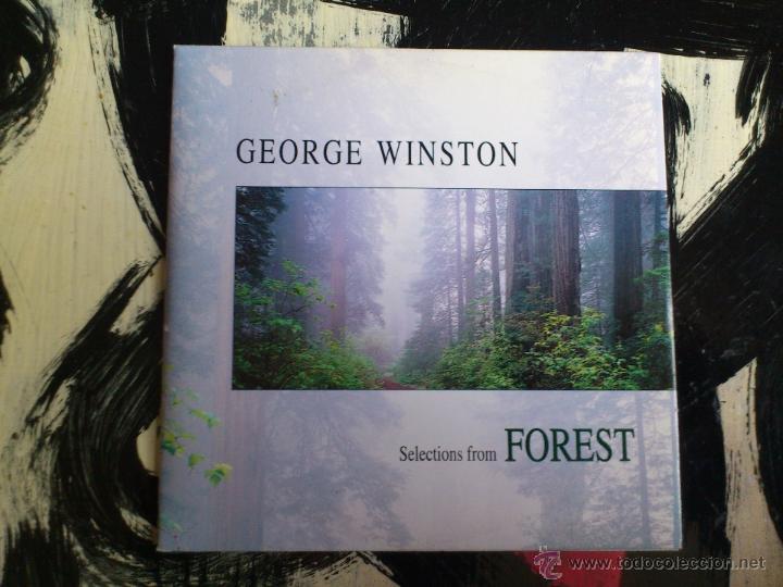 CDs de m&uacute;sica: GEORGE WINSTON - SELECTION FROM FOREST - CD SINGLE - 4 TRACKS - BMG - 1994 - Foto 1