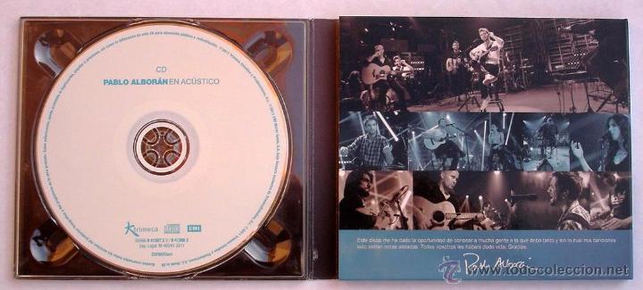 CDs de m&uacute;sica: PABLO ALBOR&Aacute;N - EN AC&Uacute;STICO (CD+DVD) 2001 - Foto 2