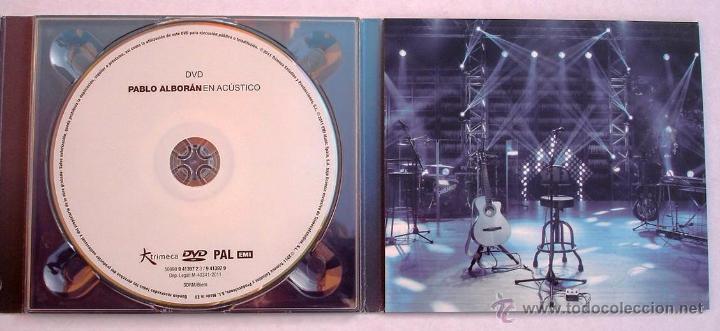 CDs de m&uacute;sica: PABLO ALBOR&Aacute;N - EN AC&Uacute;STICO (CD+DVD) 2001 - Foto 3