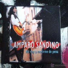 CDs de Música: AMPARO SANDINO - NO VOY A MORIRME DE PENA - CD SINGLE - PROMO - ELEKTRA - 1997