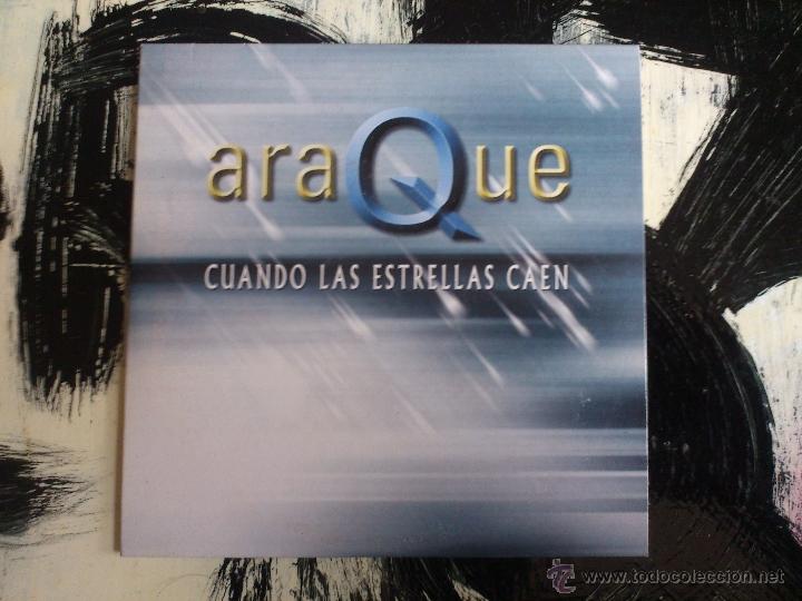 CDs de m&uacute;sica: ARAQUE - CUANDO LAS ESTRELLAS CAEN - CD SINGLE - PROMO - EDEL - 2001 - Foto 1