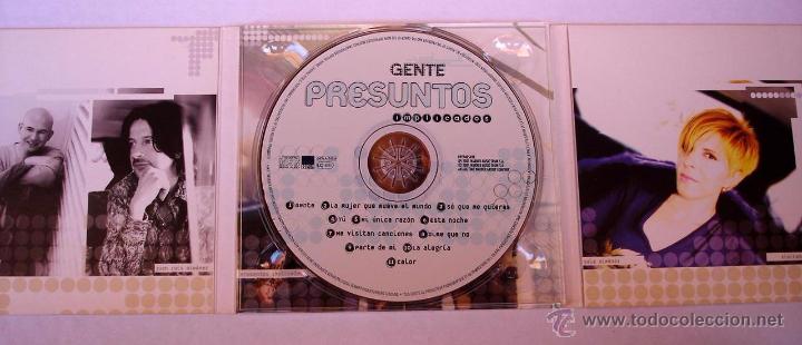 CDs de m&uacute;sica: PRESUNTOS IMPLICADOS - GENTE (CD) 2001 - Foto 2