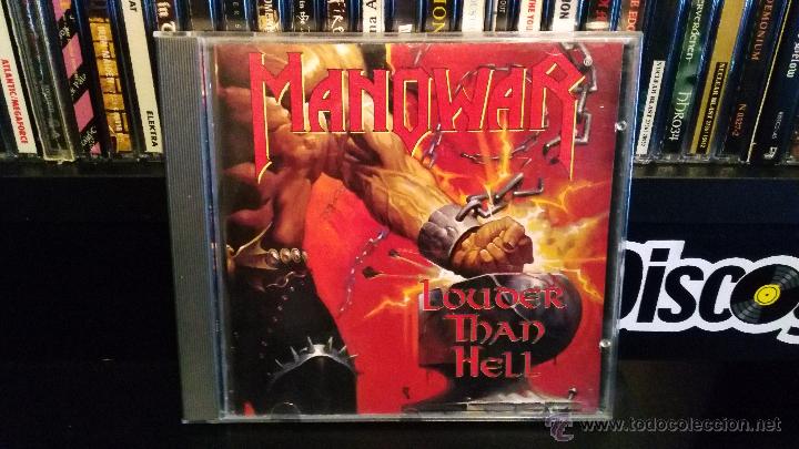 CDs de m&uacute;sica: MANOWAR - LOUDER THAN HELL - Foto 1