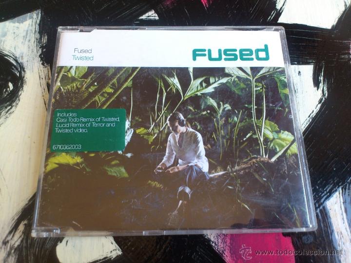 CDs de m&uacute;sica: FUSED - TWISTED - CD SINGLE - PROMO - 4 TRACKS - SONY - 2001 - Foto 1