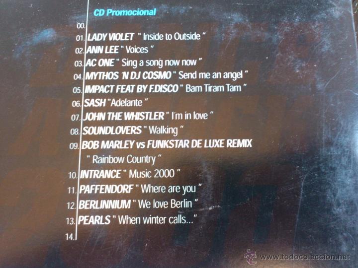 CDs de m&uacute;sica: DANCE ATTACK - 2000 - CD PROMOCIONAL - 13 TRACKS - CLUB TOOLS - 2000 - Foto 3
