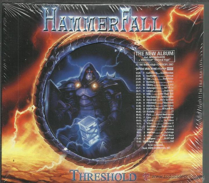 CDs de m&uacute;sica: HAMMERFALL - THRESHOLD - CD NUCLEAR BLAST 2006 NUEVO - Foto 1