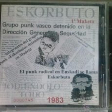 CDs de Música: ESKORBUTO 1° MAKETA 1983 JODIENDOLO TODO CD