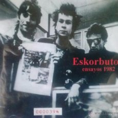 CDs de Música: ESKORBUTO ENSAYOS 1982 CD