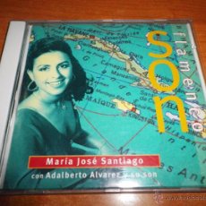 CDs de Música: MARIA JOSE SANTIAGO & ADALBERTO ALVAREZ SON FLAMENCO CD ALBUM 1997 TIENE 9 TEMAS CAMARON DE LA ISLA