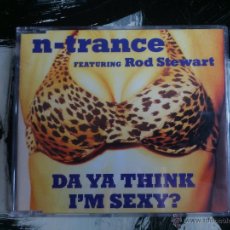 CDs de Música: N-TRANCE - ROD STEWART - DA YA THINK I´M SEXY - CD SINGLE - 4 TRACKS - BLANCO Y NEGRO - 1997