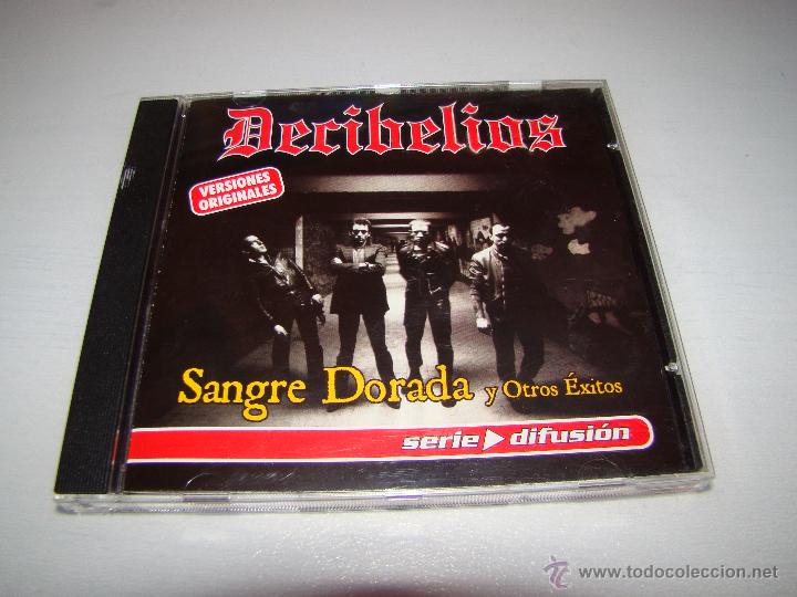 CDs de m&uacute;sica: CD DECIBELIOS - SANGRE DORADA Y OTROS EXITOS - Foto 1