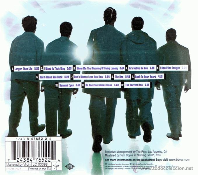 CDs de m&uacute;sica: CD &uml;MILLENIUM&uml; BACKSTREET BOYS - Foto 2