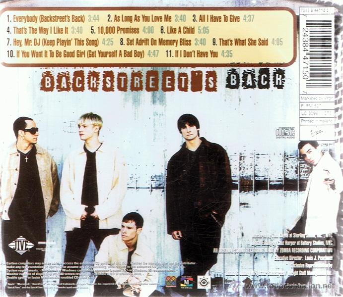 CDs de m&uacute;sica: CD &uml;BACKSTREET&acute;S BACH&uml; BACKSTREET BOYS - Foto 2