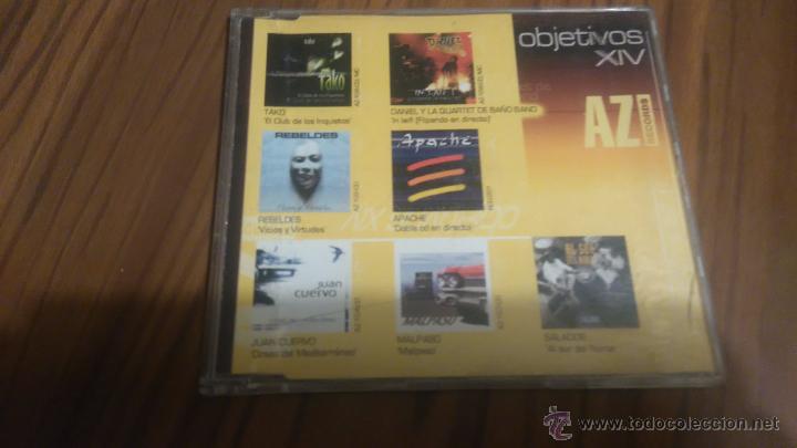 Music CDs: OBJETIVOS XIV. AZ. CD SINGLE PROMO EN CAJA PEQUE&Ntilde;A. BUEN ESTADO
