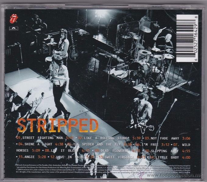 CDs de m&uacute;sica: Rolling Stones - Stripped - CD remasterizado. 2009 - Foto 2