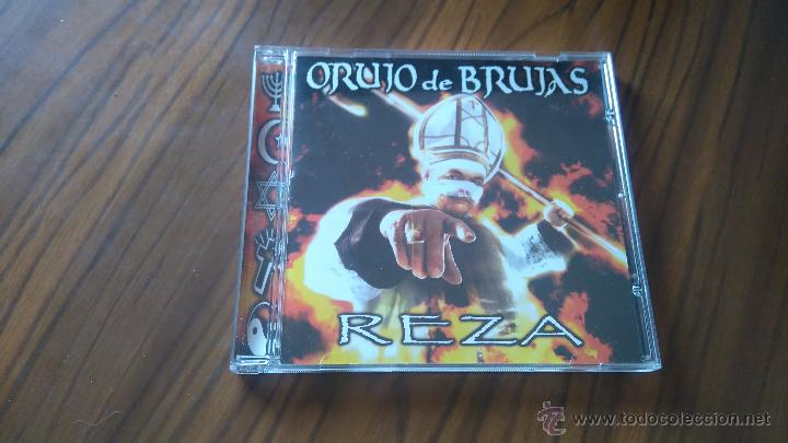 CDs de m&uacute;sica: ORUJO DE BRUJAS. REZA. CD EN CAJA GRANDE EN BUEN ESTADO CON 22 TEMAS. RARO