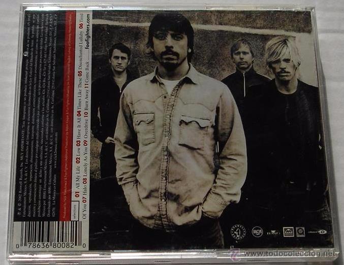 CDs de m&uacute;sica: FOO FIGHTERS - ONE BY ONE (CD) 2002  MEXICO - Foto 3