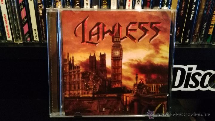 CDs de m&uacute;sica: LAWLESS - RISE - Foto 1